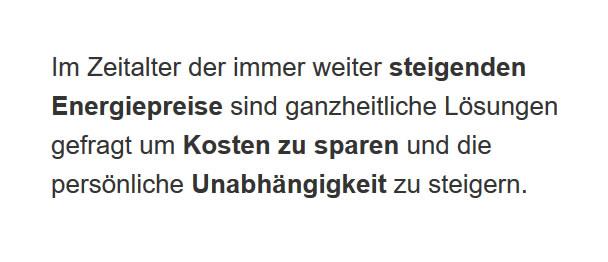 Energie / Strom sparen